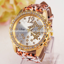 Star dial diamond jewelry watch sexy ladies watches